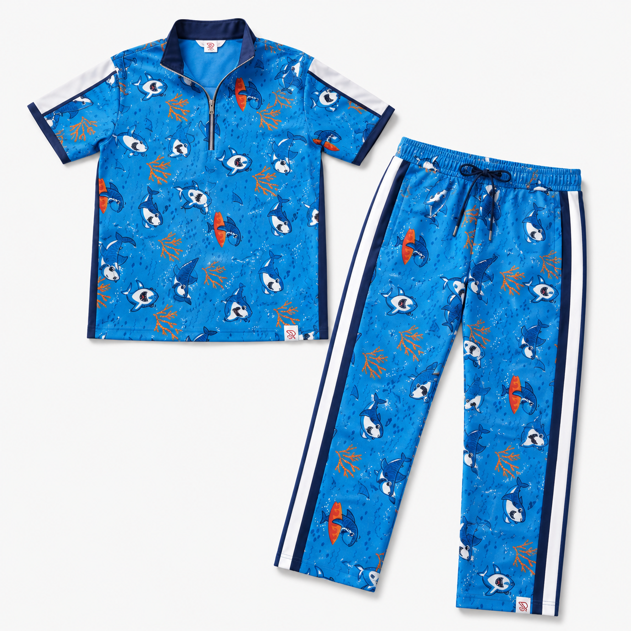 Red Fashion classic kids shirt